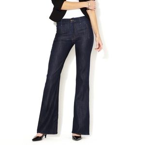 Mother Jeans 'The Drama' High-Waist Flare in Joyride Size 27